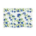 thumbnail image 1 of Placemats Set Of 4 / 6, Blueberries Tree Print Placemats For Dining Table Indoor/Outdoors Heat Resistant Washable Placemats 18" X 12", 1 of 8