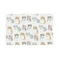 thumbnail image 1 of Placemats Set Of 4 / 6, Classic Painted Cute Cartoon Cat Placemats For Dining Table Indoor/Outdoors Heat Resistant Washable Placemats 18" X 12", 1 of 1