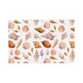 thumbnail image 1 of Placemats Set Of 4 / 6, Conch Shell No.J912 Placemats For Dining Table Indoor/Outdoors Heat Resistant Washable Placemats 18" X 12", 1 of 8
