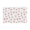 thumbnail image 1 of Placemats Set Of 4 / 6, Conch Shell No.J933 Placemats For Dining Table Indoor/Outdoors Heat Resistant Washable Placemats 18" X 12", 1 of 8