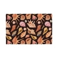 thumbnail image 1 of Placemats Set Of 4 / 6, Conch Shells Print No.9071 Placemats For Dining Table Indoor/Outdoors Heat Resistant Washable Placemats 18" X 12", 1 of 8