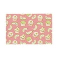 thumbnail image 1 of Placemats Set Of 4 / 6, Cute Avocado Bread Egg Placemats For Dining Table Indoor/Outdoors Heat Resistant Washable Placemats 18" X 12", 1 of 8