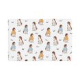 thumbnail image 1 of Placemats Set Of 4 / 6, Cute Glasses Dog Placemats For Dining Table Indoor/Outdoors Heat Resistant Washable Placemats 18" X 12", 1 of 8