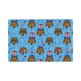 thumbnail image 1 of Placemats Set Of 4 / 6, Cute Puppy B Placemats For Dining Table Indoor/Outdoors Heat Resistant Washable Placemats 18" X 12", 1 of 8