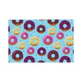 thumbnail image 1 of Placemats Set Of 4 / 6, Donuts Placemats For Dining Table Indoor/Outdoors Heat Resistant Washable Placemats 18" X 12", 1 of 8