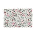 thumbnail image 1 of Placemats Set Of 4 / 6, Fairy Floral Placemats For Dining Table Indoor/Outdoors Heat Resistant Washable Placemats 18" X 12", 1 of 8