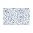 thumbnail image 1 of Placemats Set Of 4 / 6, Fitness Guru Placemats For Dining Table Indoor/Outdoors Heat Resistant Washable Placemats 18" X 12", 1 of 8