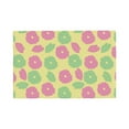 thumbnail image 1 of Placemats Set Of 4 / 6, Flowers Leaves Pattern Placemats For Dining Table Indoor/Outdoors Heat Resistant Washable Placemats 18" X 12", 1 of 8