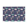 thumbnail image 1 of Placemats Set Of 4 / 6, Funny Cute Panda Placemats For Dining Table Indoor/Outdoors Heat Resistant Washable Placemats 18" X 12", 1 of 8