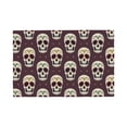 thumbnail image 1 of Placemats Set Of 4 / 6, Funny Skull Star Placemats For Dining Table Indoor/Outdoors Heat Resistant Washable Placemats 18" X 12", 1 of 8