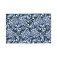 thumbnail image 1 of Placemats Set Of 4 / 6, Paisley Pattern No.90130 Placemats For Dining Table Indoor/Outdoors Heat Resistant Washable Placemats 18" X 12", 1 of 8