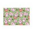 thumbnail image 1 of Placemats Set Of 4 / 6, Parent-Child Cute Pig Pink Placemats For Dining Table Indoor/Outdoors Heat Resistant Washable Placemats 18" X 12", 1 of 8