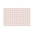 thumbnail image 1 of Placemats Set Of 4 / 6, Pink Checkboard Placemats For Dining Table Indoor/Outdoors Heat Resistant Washable Placemats 18" X 12", 1 of 8