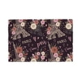 thumbnail image 1 of Placemats Set Of 4 / 6, Romantic Paris Placemats For Dining Table Indoor/Outdoors Heat Resistant Washable Placemats 18" X 12", 1 of 8