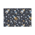 thumbnail image 1 of Placemats Set Of 4 / 6, Space Cars Placemats For Dining Table Indoor/Outdoors Heat Resistant Washable Placemats 18" X 12", 1 of 8