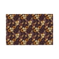 thumbnail image 1 of Placemats Set Of 4 / 6, Sunflowers With Skull And Hand Placemats For Dining Table Indoor/Outdoors Heat Resistant Washable Placemats 18" X 12", 1 of 8