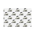thumbnail image 1 of Placemats Set Of 4 / 6, Train Carrying Placemats For Dining Table Indoor/Outdoors Heat Resistant Washable Placemats 18" X 12", 1 of 8
