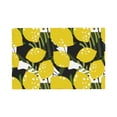thumbnail image 1 of Placemats Set Of 4 / 6, Yellow Lemon Tree Placemats For Dining Table Indoor/Outdoors Heat Resistant Washable Placemats 18" X 12", 1 of 8