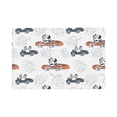 thumbnail image 1 of Placemats Set Of 4 / 6, Zebra Crab Placemats For Dining Table Indoor/Outdoors Heat Resistant Washable Placemats 18" X 12", 1 of 8
