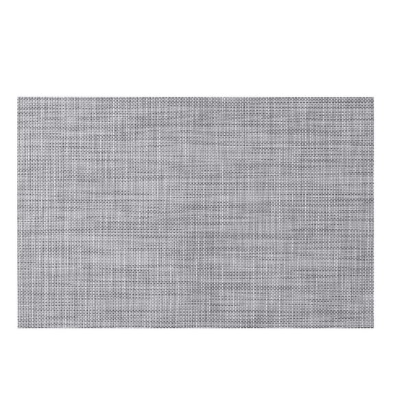Placemats Set Of 4 Heat-Resistant Vinyl Table Mats Non-Slip PVC Weave Design Washable 17.71 in x 11.81 in