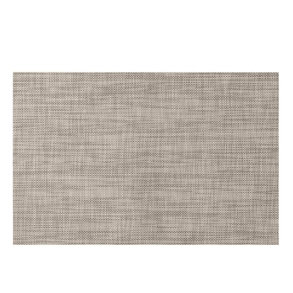 Placemats Set Of 4 Heat-Resistant Vinyl Table Mats Non-Slip PVC Weave Design Washable 17.71 in x 11.81 in