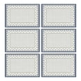 thumbnail image 1 of Placemats Set Of 6 Linen Non Slip Table Placemats Retro Rustic Simply Placemats for Party Kitchen Dining Decoration, 1 of 2