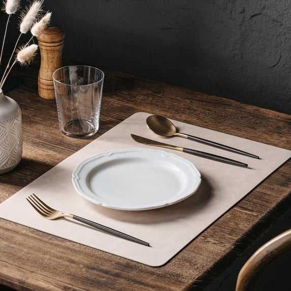Table Plans Placemats Set, Reversible & Heat Resistant – Wipeable Waterproof Table ...