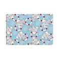 thumbnail image 1 of Placemats Set of 4 / 6, Baby Elephant Placemats for Dining Table Indoor/Outdoors Heat Resistant Washable Placemats 18" x 12", 1 of 8