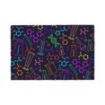 thumbnail image 1 of Placemats Set of 4 / 6, Chemistry Science Placemats for Dining Table Indoor/Outdoors Heat Resistant Washable Placemats 18" x 12", 1 of 8
