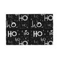 thumbnail image 1 of Placemats Set of 4 / 6, Ho-Ho-Ho 2 Placemats for Dining Table Indoor/Outdoors Heat Resistant Washable Placemats 18" x 12", 1 of 8