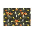 thumbnail image 1 of Placemats Set of 4 / 6, Hockey sticks Dark gray Placemats for Dining Table Indoor/Outdoors Heat Resistant Washable Placemats 18" x 12", 1 of 8