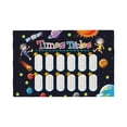 thumbnail image 1 of Placemats Set of 4 / 6, Space Math Times Tables Placemats for Dining Table Indoor/Outdoors Heat Resistant Washable Placemats 18" x 12", 1 of 8