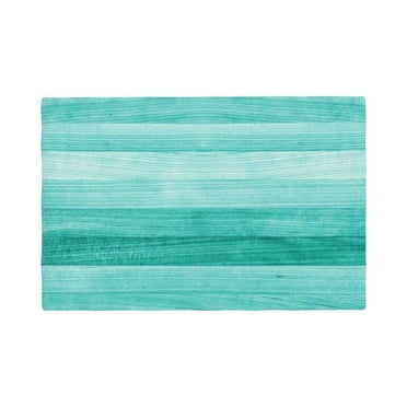 Placemats Set of 4 / 6, Teal Turquoise Placemats for Dining Table Indoor/Outdoors Heat Resistant Washable Placemats 18" x 12"
