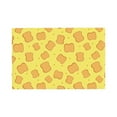 thumbnail image 1 of Placemats Set of 4 / 6, Toast Placemats for Dining Table Indoor/Outdoors Heat Resistant Washable Placemats 18" x 12", 1 of 8