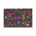 thumbnail image 1 of Placemats Set of 4, Berry Fruits Place mats for Dining Table Indoor/Outdoor, Cute Heat Resistant Washable Table Mats(18" x 12"), 1 of 8