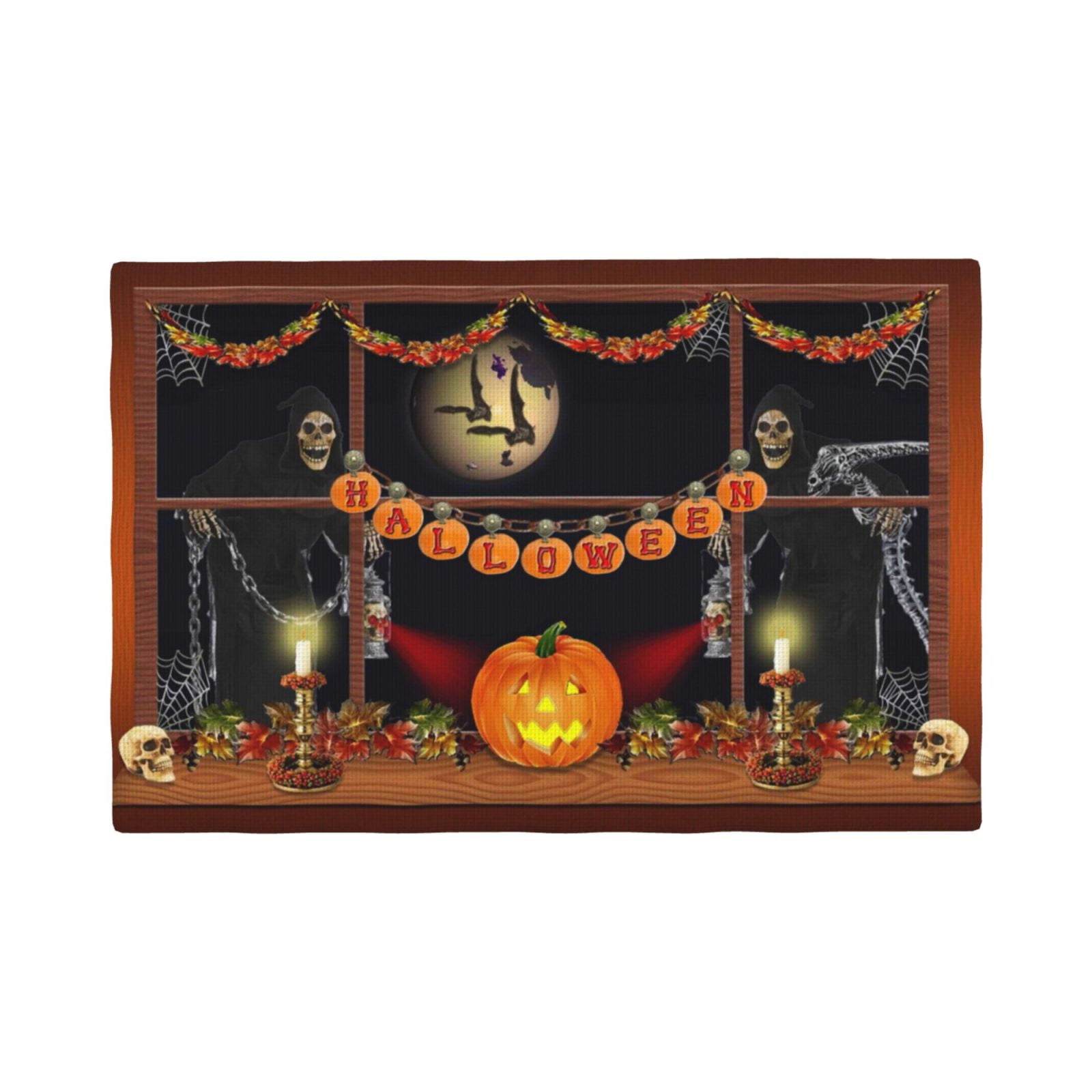 Placemats Set of 4, Halloween Decoration Place mats for Dining Table