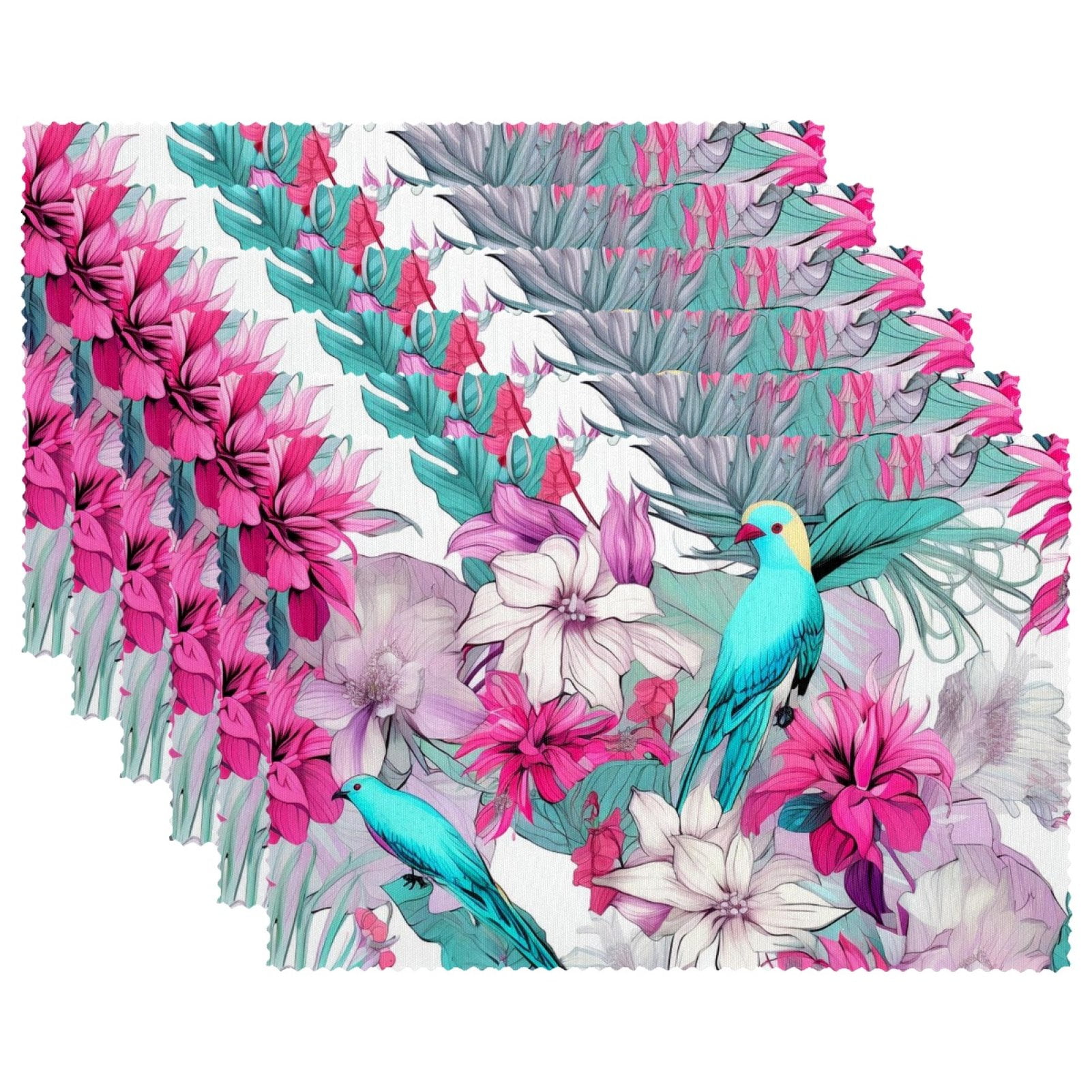 Placemats Set of 4,Washable Place Mats for Dining Table,Australian