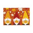 thumbnail image 1 of Placemats Set of 6, Happy Thanksgiving Three Gnomes Place mats for Dining Table Indoor/Outdoor, Cute Heat Resistant Washable Table Mats(18" x 12"), 1 of 8