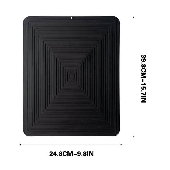 Placemats Thickened Dining Mat Bar Mat Drainage Slip Mat Insulation Mat Stove Mat