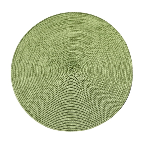 Placemats Washable Woven Cotton Yarn Placemats For Dining Table Plastic Placemats
