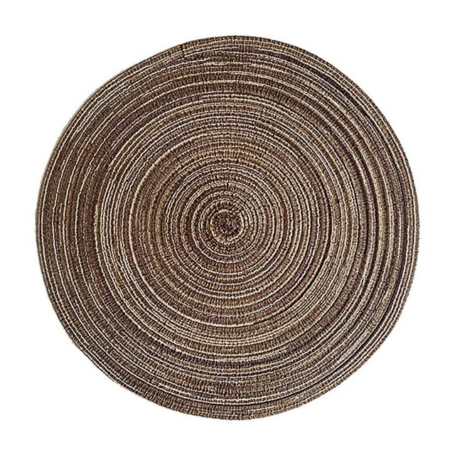 Placemats Washable Woven Vinyl Placemats For Dining Table Easy To Clean