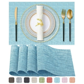 Clear Placemats, Set of 4