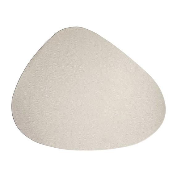 Premium Minimalist Faux-Leather Placemats, Waterproof Oil-Proof Heat-Resistant, Modern Water-Drop Design for Dining Table Protection