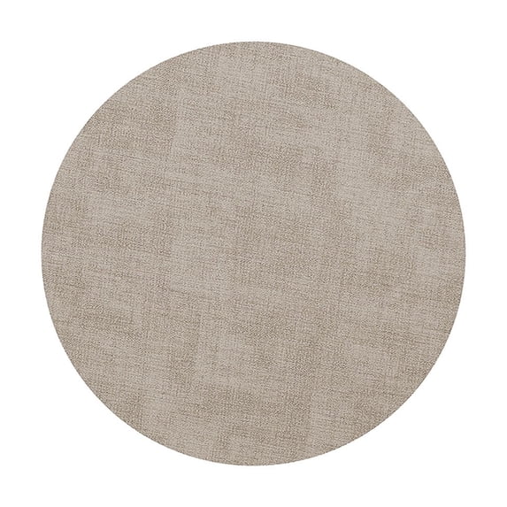 Placemats for Round Table Fabric Leather Double Sided 12.99 in Diameter 0.07 in Thick Heat Resistant Non Slip Table Mats