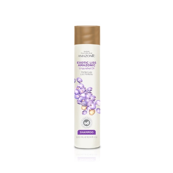 Placenta Life Exotic Liss Shampoo with Ungurahui Oil -Perfect Straightening- Frizz Reduction- Split Ends Repairing-Salt, Sulfates & Parabens Free- 300 ml/10.14 fl.oz.