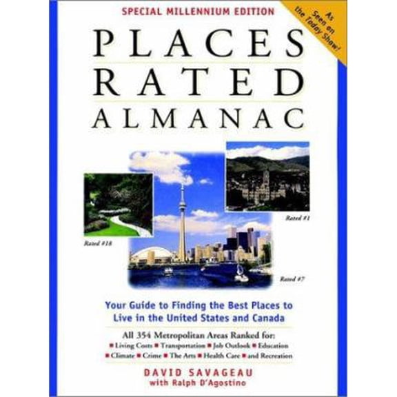 Pre-Owned Places Rated Almanac, 1999 (Paperback) 0028634470 9780028634470