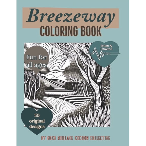 Places to Go Breezeway: Coloring Book, Book 2, (Paperback)