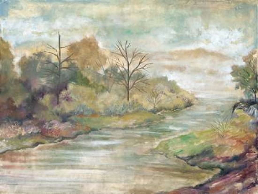 Placid Waters II Canvas Art - Margaret Ferry (18 x 24)