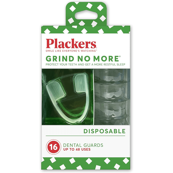Plackers Grind No More Night Guard, Nighttime Protection for Teeth, BPA Free, to
