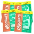 thumbnail image 1 of Plackers Micro Line Dental Floss Picks, Fold-Out FlipPick, Tuffloss, Easy Storage with Sure-Zip Seal, Fresh Mint Flavor, 150 Count,Packaging May vary (Pack of 4), 1 of 7